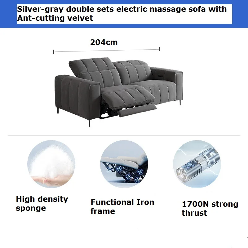 

Retractable And Reclining Sofa Living Room Armchair For Leisure Multifunctional Folding Sofa Bed For Living Room Home Furniture