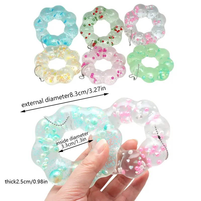 

1PC New Colorful Transparent Antistress Toys Stress Relief Toy Anti-Stress Bracelets For Adults Toy[Random Color]