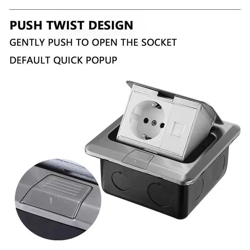Выдвижная напольная розетка универсальные электрические переключатели из