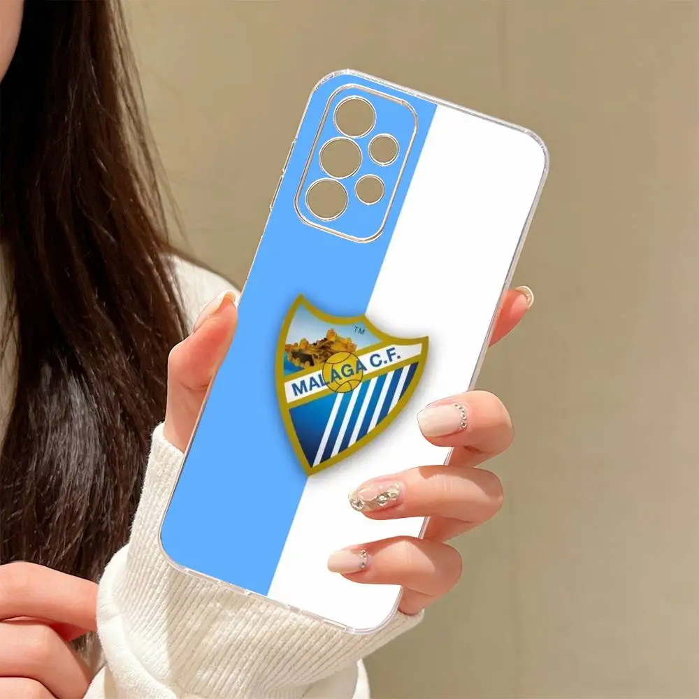 Фото Чехол для телефона Football M-Malaga C.F, прозрачный силиконовый мягкий чехол для Samsung S25, S24, S21, S22, S23, S30, Ultra, S20, Plus, Fe №4