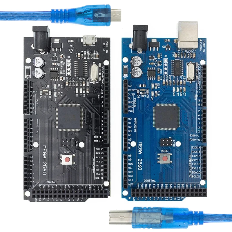 

MEGA2560 MEGA 2560 R3 (ATmega2560-16AU CH340G) AVR USB Board Development Board MEGA2560 PRO For Arduino Expansion Board DIY Kit
