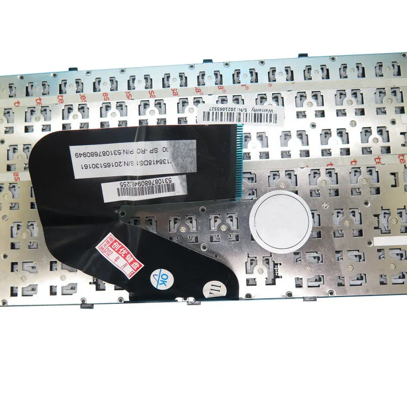 Клавиатура для ноутбука Getac V138418DS1 V00 AR-RO 531087680951 Аравийский AR без подсветки черная
