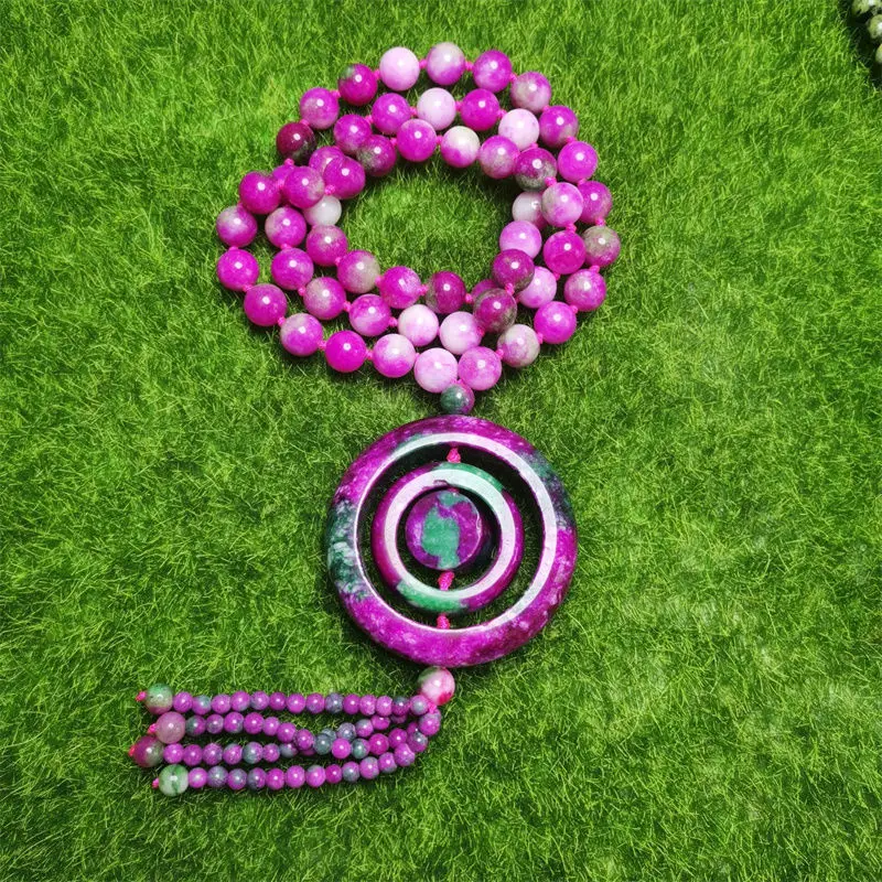 

Новое ожерелье с пряжкой из натурального нефрита и Цветка Персика пин-Ань женское популярное кольцо ностальгическая цепочка для свитера ювелирные изделия