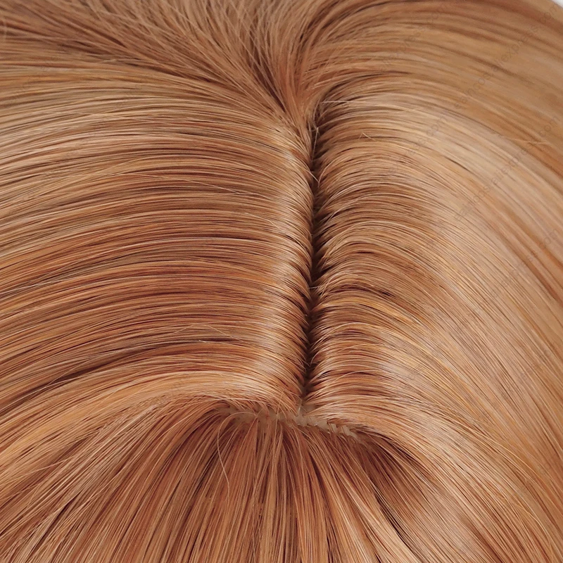 Парик для косплея Nobara Kugisaki 32 см короткие волосы термостойкие синтетические