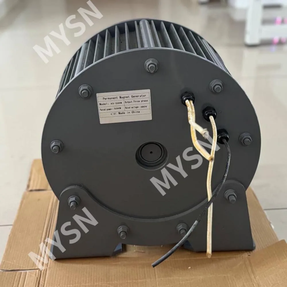 Низкоскоростной генератор постоянных магнитов 80 кВт 100 80000 Вт 96 В 110 120 220 380 3-фазные
