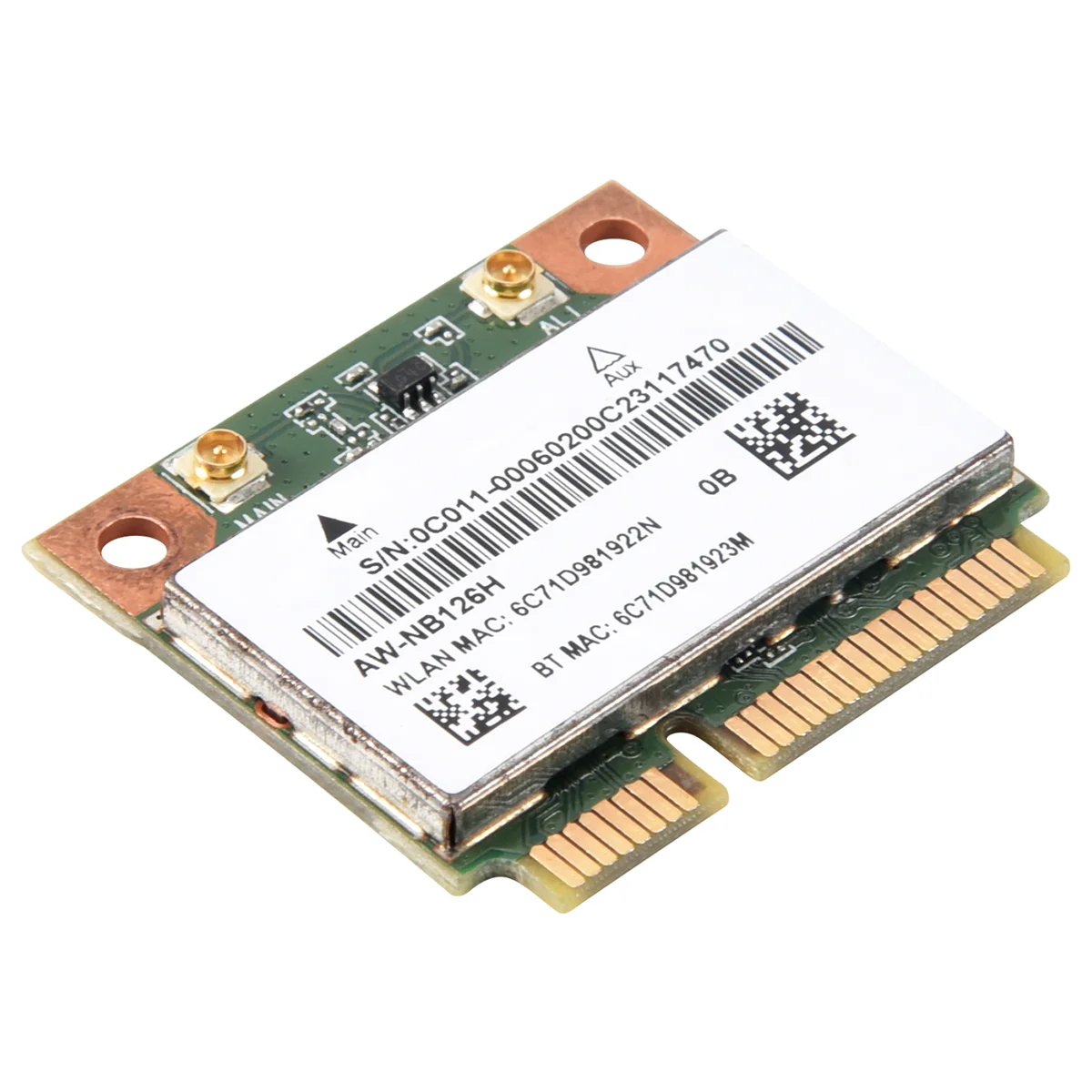 Новинка SSEA для беспроводной карты AzureWave AW-NB097H AW-NB100H AW-NB126H AR3012 AR5B225 Half Mini PCI-E Wi-Fi BT4.0