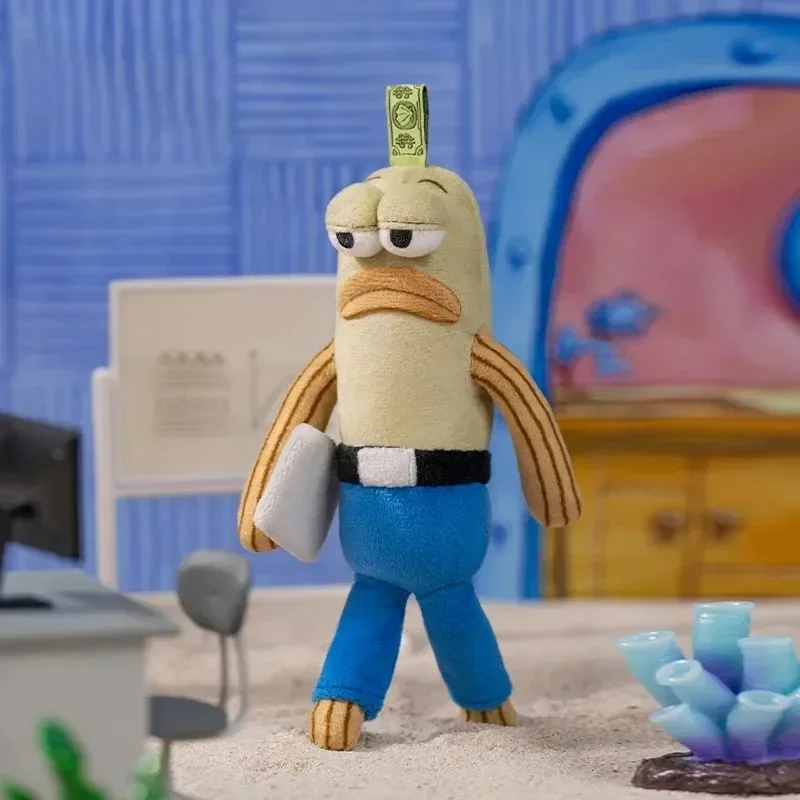 Фото POP MART Серия Bikini Bottom Buddies: Загадочные игрушки-сюрпризы в закрытых коробках, аниме-фигурки, куклы, подарки для девочек и детей, украшения №3