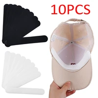 10pcsbag disposable hat brim stickers shirt collar anti dirty sweat absorbing stickers adjustable hat inner pad stickers patch