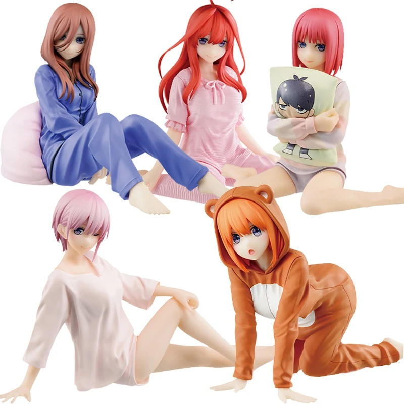 

Новинка фигурка Накано ичика Нино Мику юцуба итцуки пижамы кукла героев аниме экшн-модели игрушки куклы