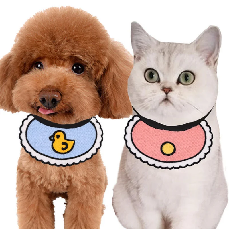 

Cute Dog Bandana Puppy Cat Scarf Adjustable Pet Bibs Neck Decor Dog Neckerchief Scarf Festival Decoration Pets Dogs Accessories