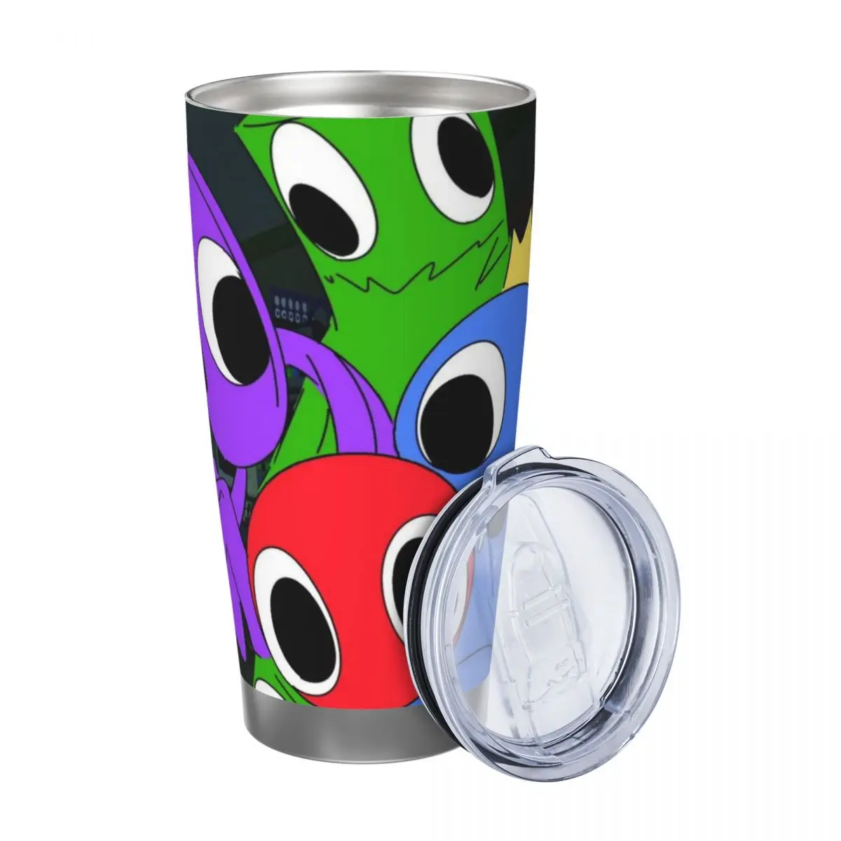 Радужные друзья 20 унций автомобильная кружка из нержавеющей стали соломенная