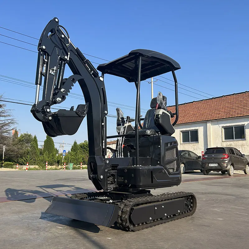 Фото Мини-экскаватор Epa Kubota 2 тонны, бесплатная доставка, мини-погрузчик для фермы, мини-экскаватор для дома, с индивидуальной 2-летней гарантией №1