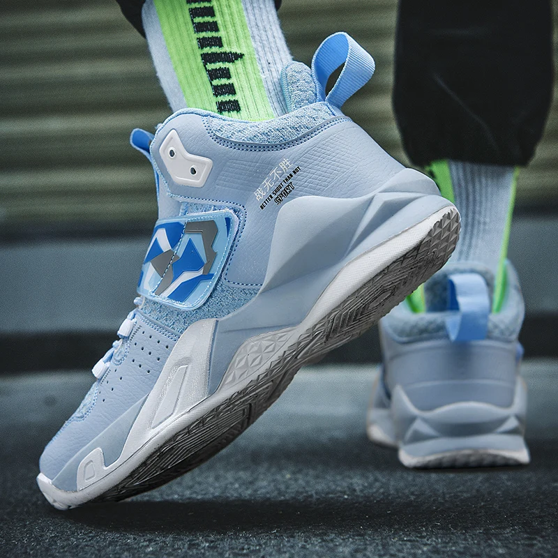 Men Basketball Shoes 2022 Fashion Non-slip Casual Sneakers Sports High Quality Outdoor Jogging Shoes Couple Athletic Wear 36-45