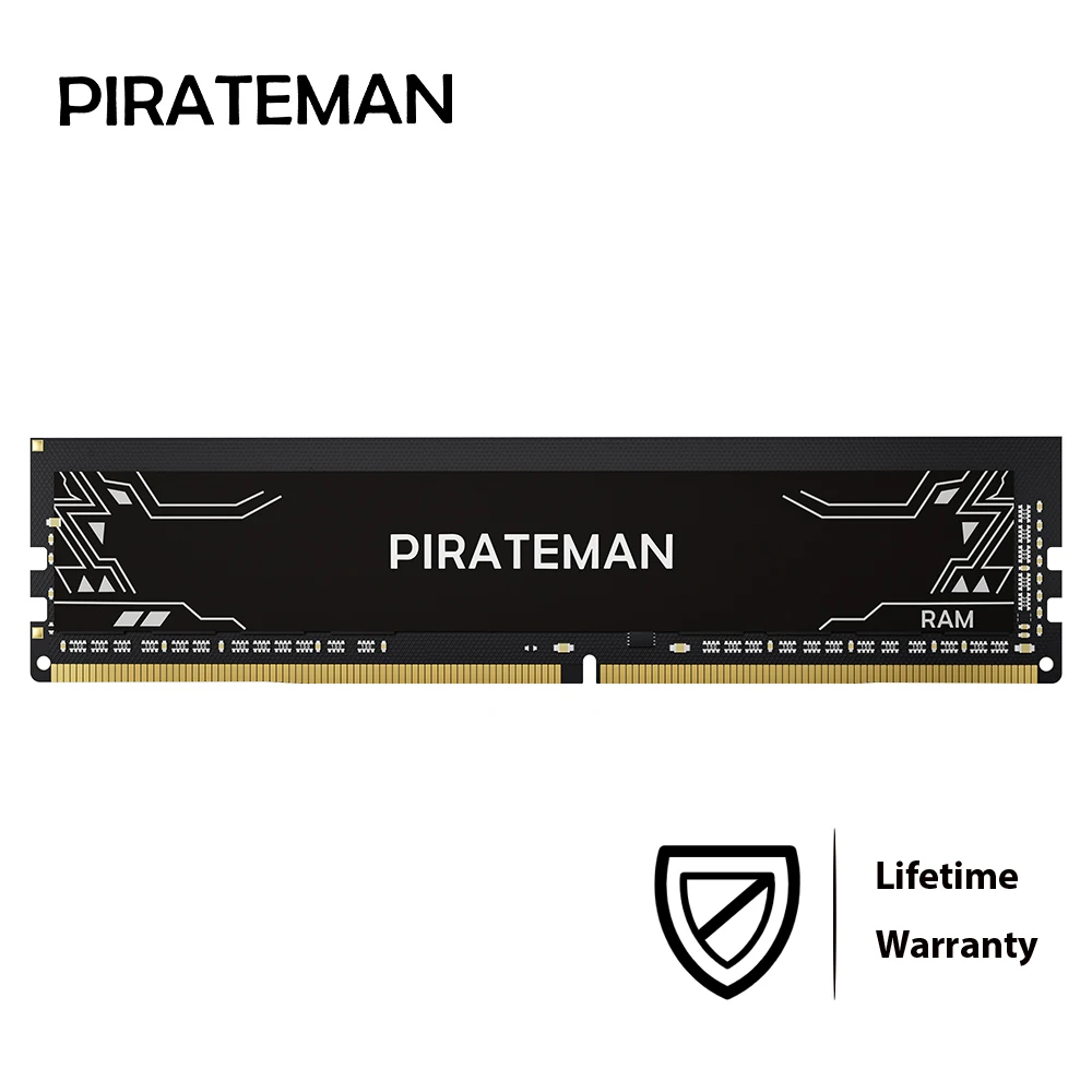 

Память для настольного ПК PIRATEMAN DDR4 8 ГБ 4 ГБ 16 ГБ 3200 МГц 2400 МГц 2133 МГц 2666 МГц 19200S 17000S 21300S 1,2 в для памяти UDIMM