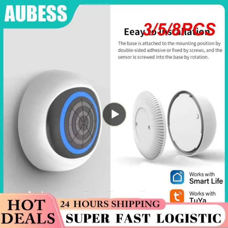 

3/5/8PCS 2023 New Accurate Detection Of Dynamics Tuya Zigbee Human Presence Sensor Accurate Identification