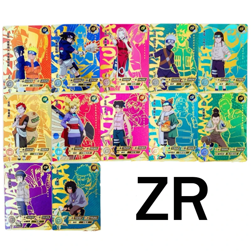 

Открытки из аниме «Наруто ZR», коллекционные открытки с изображением солдата, Sasuke Kakashi Tsunade, редкие открытки, детские подарки на день рождения