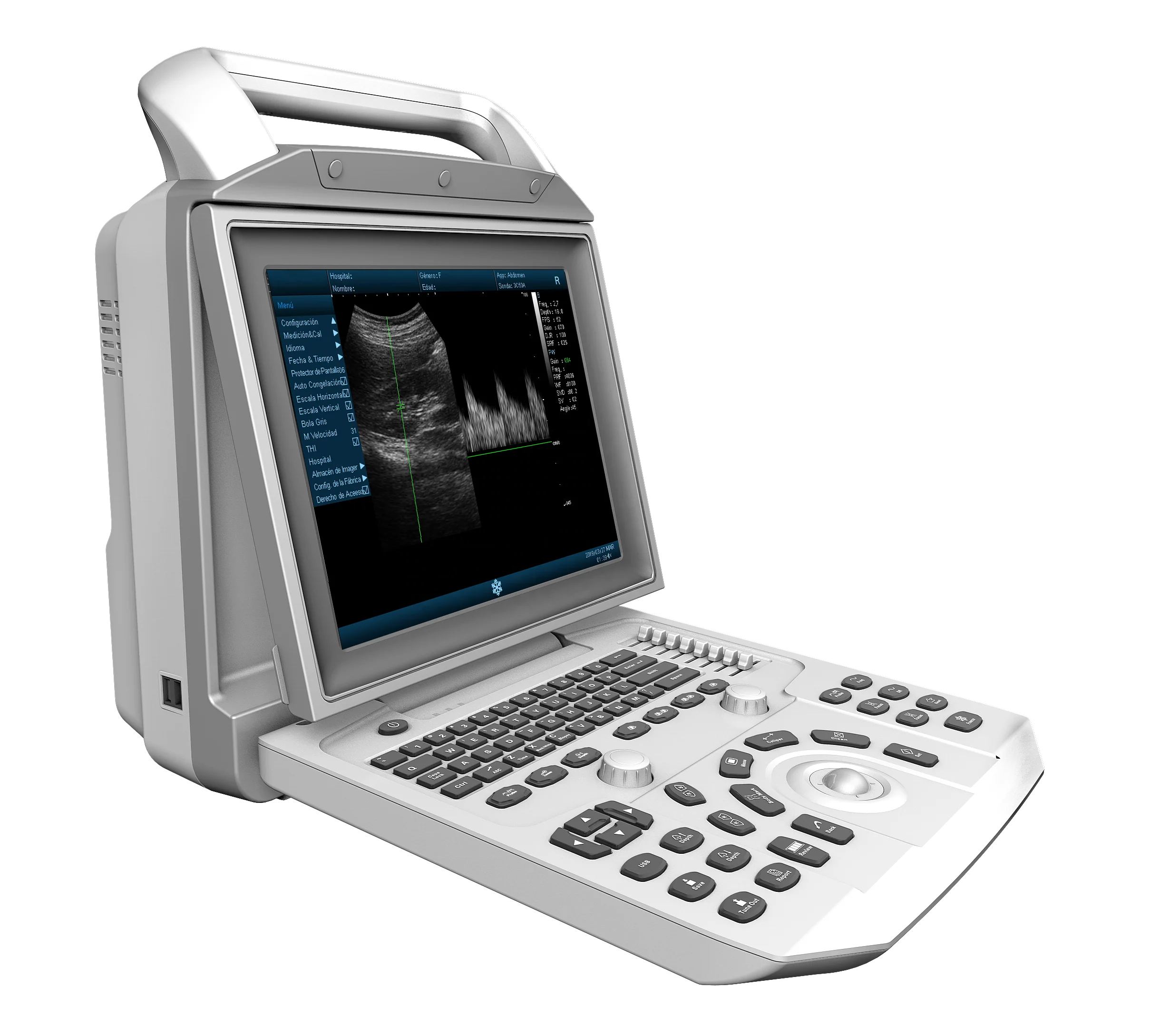 Price Digital B/W Laptop Ultrasound Scanner Machine Portable Ecografo Medical Ultrasound Device Medical Ultrasound Instruments