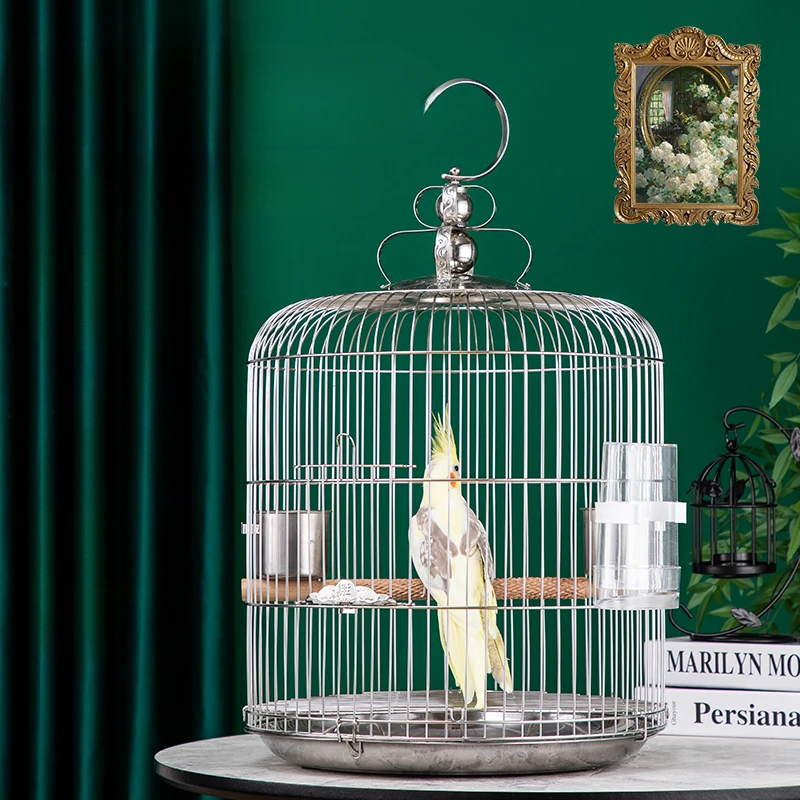 

Budgie Кролик дом птицы клетки попугай большой чехол рюкзак птицы клетки украшения открытый Габия Pappagallo птицы поставки RR50BN