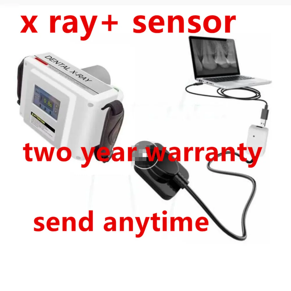 

Newest Dental X-Ray Unit Portable Touch Screen X Ray Machine With Size2 Sensor USB Digital Intraoral Dentist