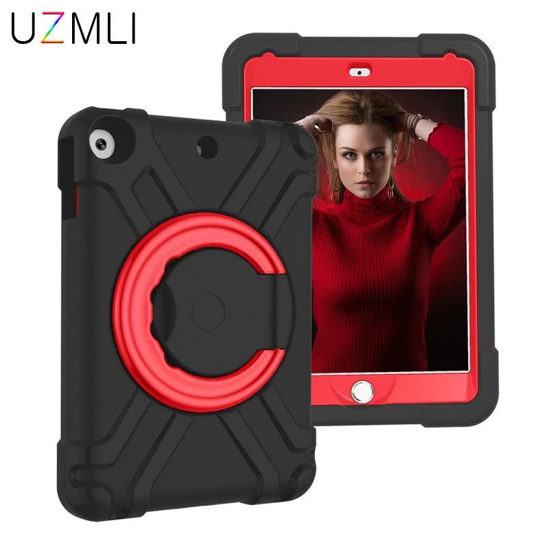 

Kids Safe EVA Non-toxic Case For iPad 10.2 7th 8th 9th air3 pro 10.5 360 Rotation Bracked Shockproof Full BodyTablet Cover