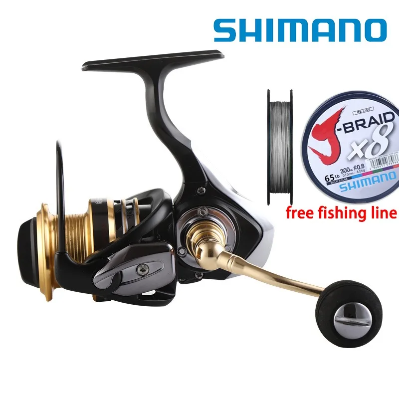 

Спиннинговая Рыболовная катушка SHIMANO, двусторонняя ручка для левого и правого извлечения