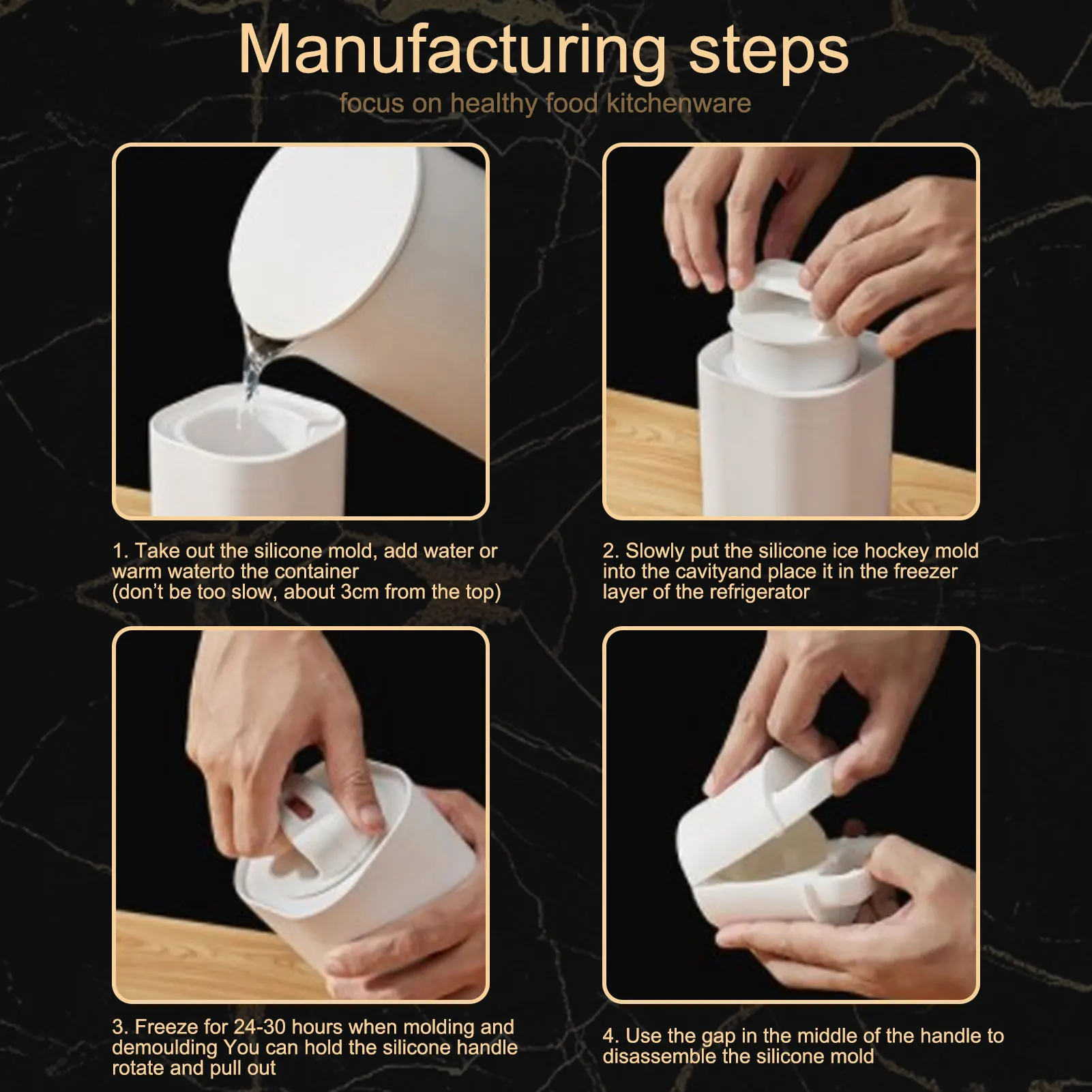 Форма для изготовления ледяных шариков форма прозрачный контейнер льда виски