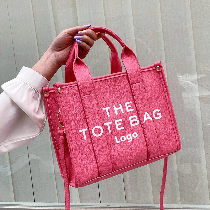 Luxury Designer Tote Bag Women Trend Handbags Letter Shoulder Bags Brands Soft PU Shopper Purses Crossbody Bags For Women Clutch