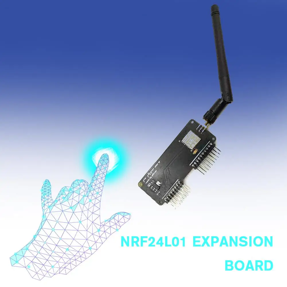 Для Flipper Zero High Gain Nrf24l01 2 4 ГГц Плата расширения Дельфин игровая консоль аксессуары