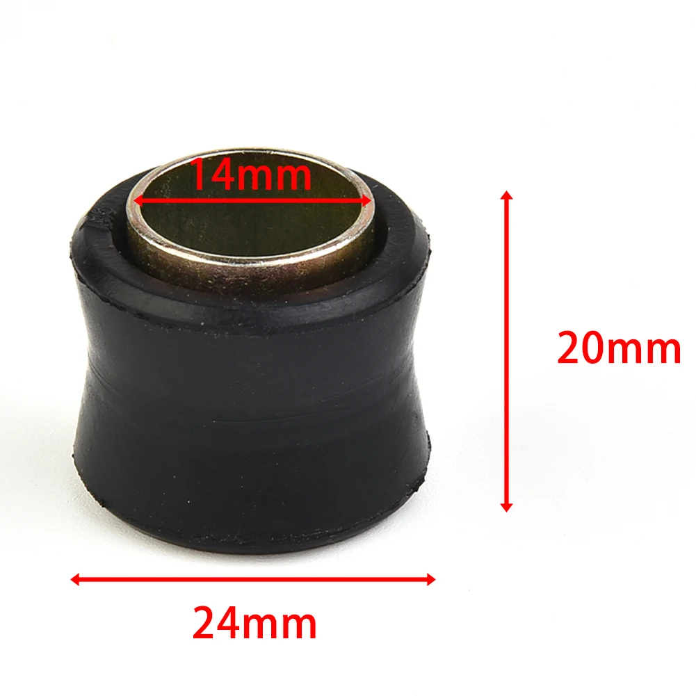 

Universal Shock Absorber Bushes 2Pcs Electric Vehicle 14mm 20.5mm For Scooter Metal Motorcycle Plastic Durable New