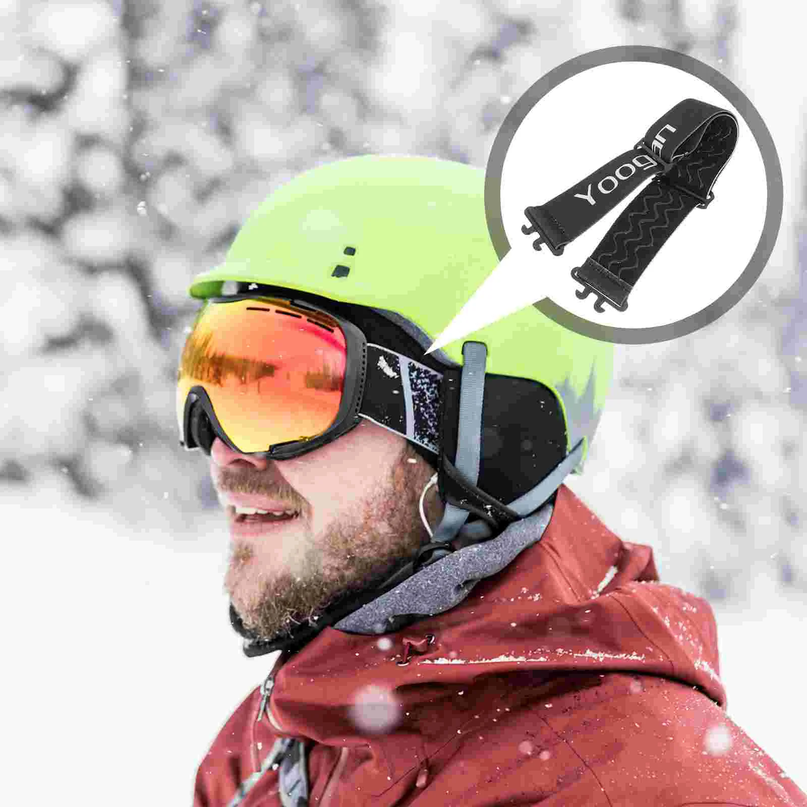 

Cable Holders Eyewear Holder Strap Outdoor Goggles Strap Eyeglasses Holder Ski Accessory Goggles Holder Strap