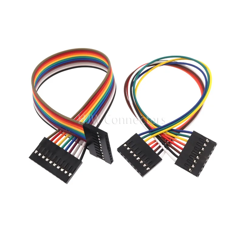 

10Pcs 2/3/4/5/6/7/8/10P 26AWG 30cm Famale to Famale Double-headed DuPont Line