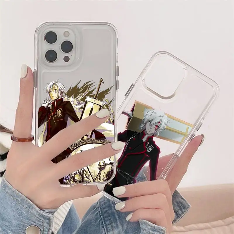

Japan anime D.Gray Man Phone Case Transparent soft For iphone 12 11 13 7 8 6 s plus x xs xr pro max mini
