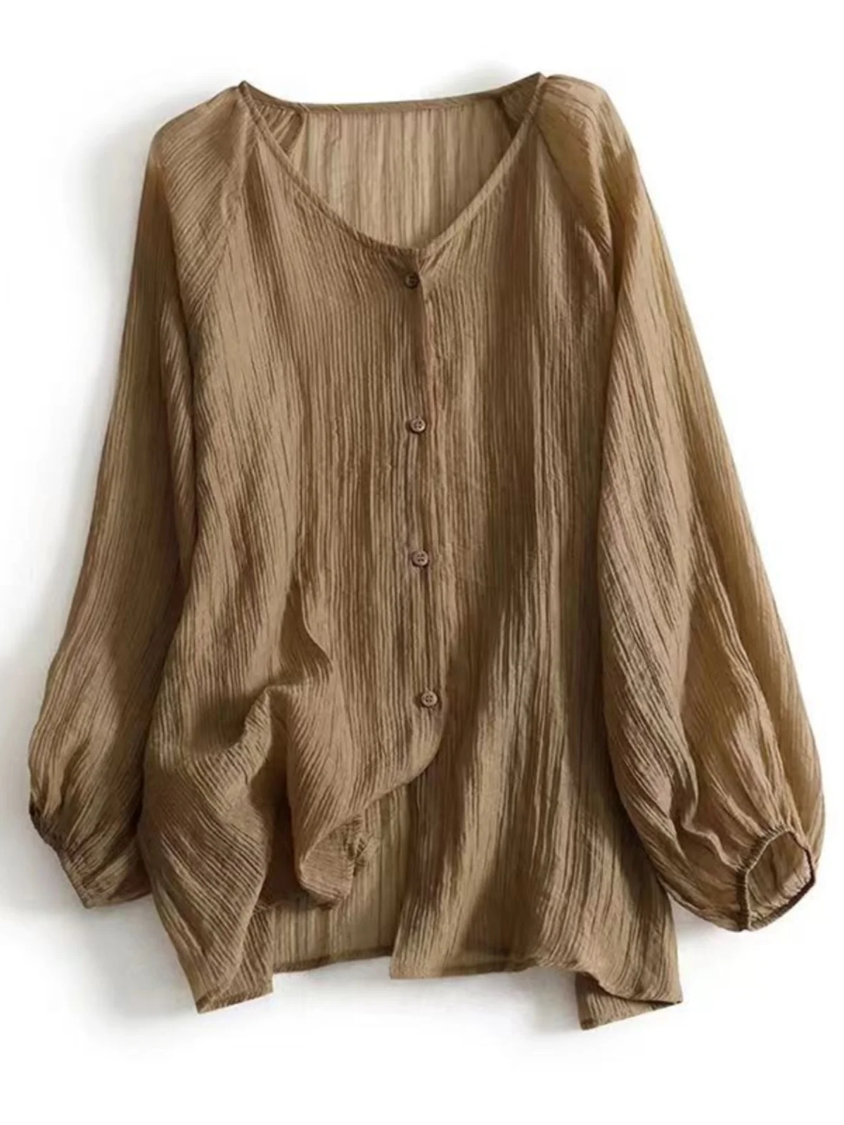 Lysel Sun Protection Fashionable Set Women Summer 2023 New Texture Light Shirts Top Wide Leg Shorts |