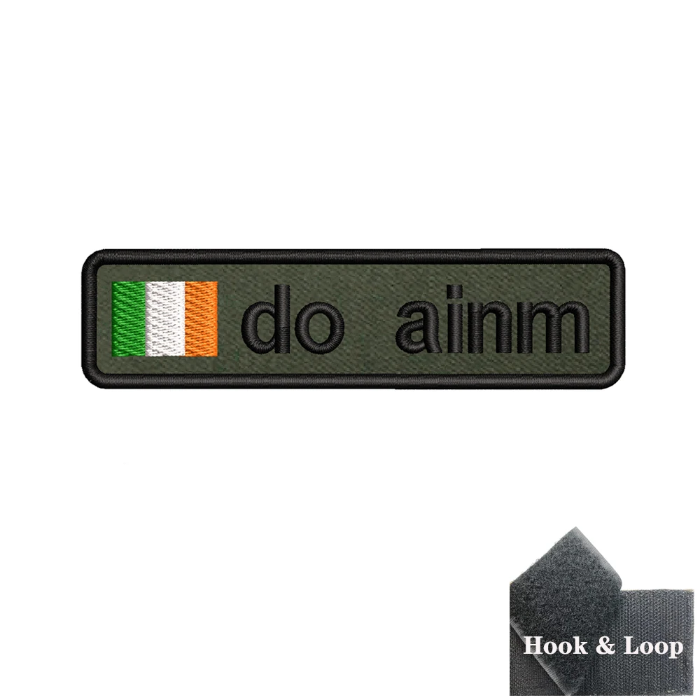 1PC 10cmX2.5cm Custom Name flag Patch Stripes Badge tags Iron On Or Hook Loop Army green Estonia Austria Bulgaria Luxembourg |