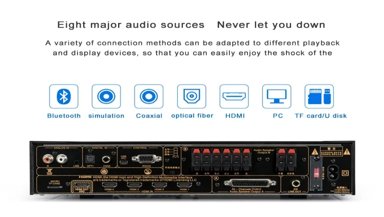 Tonewinner высокое качество Dolby atmos Bluetooth 5 1 динамики для домашнего кинотеатра система