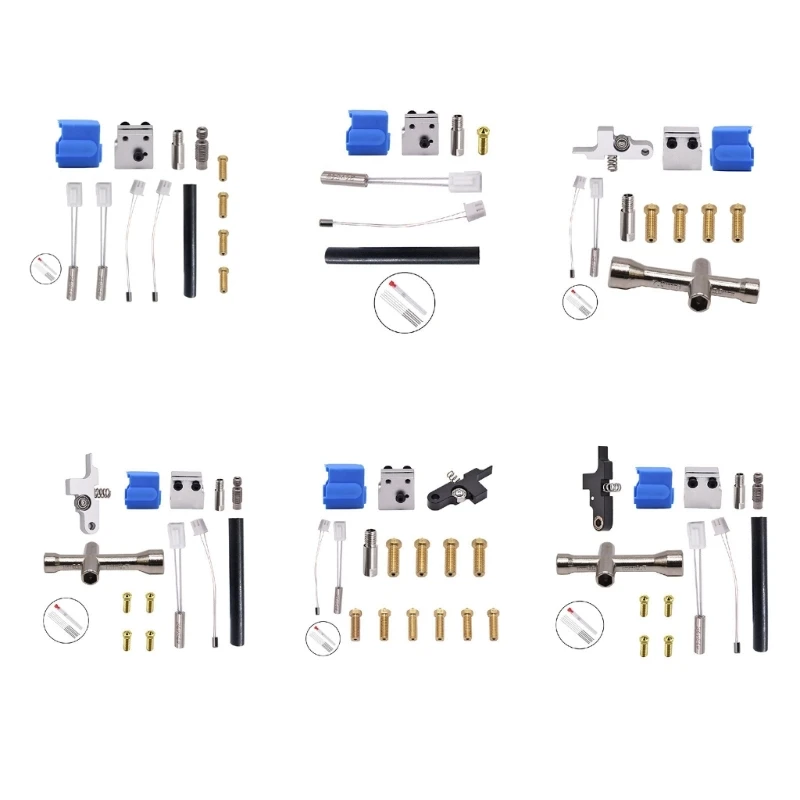 

for sidewinder X1 Extruder Kit Volcano Nozzle Silicone Sleeve Throat