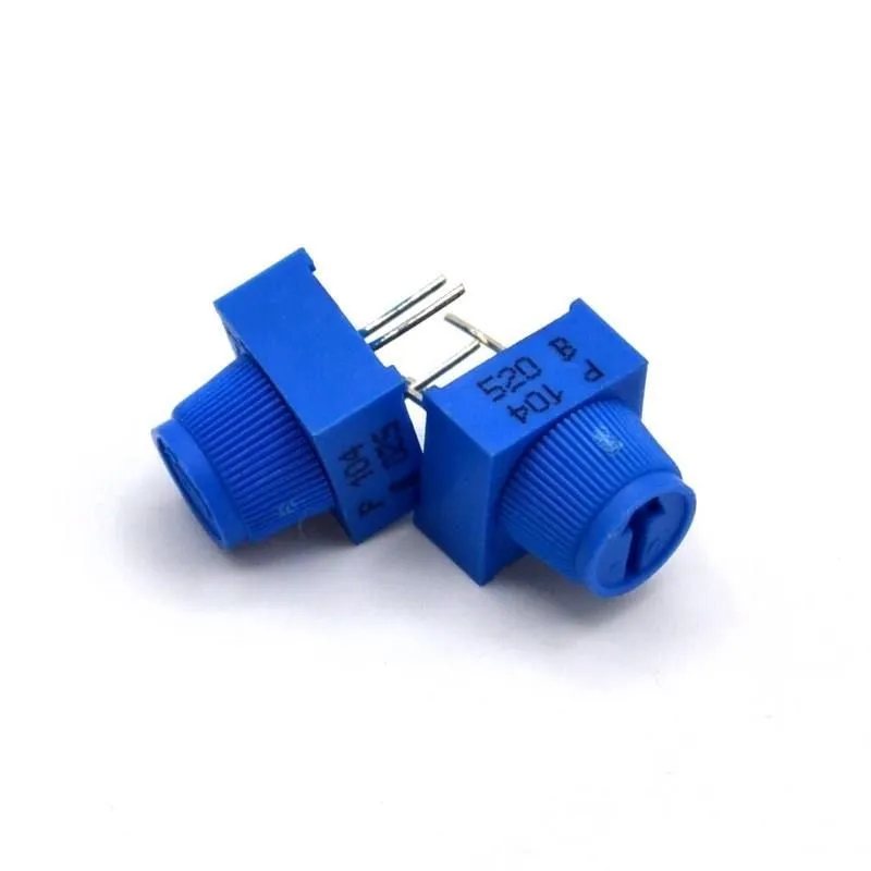 3386P-1-103 10K 1k 2k 5k 10k 20k... 0.5W, 12W Триммерный потенциометр с выводами для сквозного монтажа, металлокерамический, 1 оборот, верхняя регулировка, 5 шт.лот (art.: 3920d99e07cdb) - 3920d99e07cdb