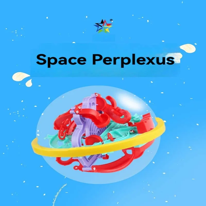 100 сбалансированный пазл для раннего развития Космический лабиринт 3D трехмерный