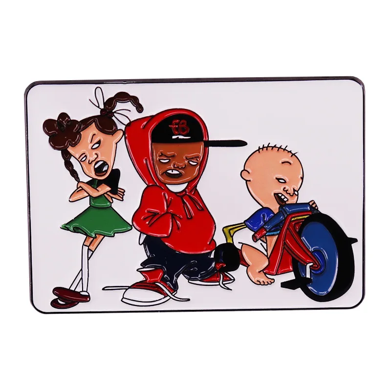 

Милые аниме значки D0697, эмалированная Шпилька, индивидуальный стиль, для рюкзаков, украшения, ювелирные изделия, детский подарок, аксессуары