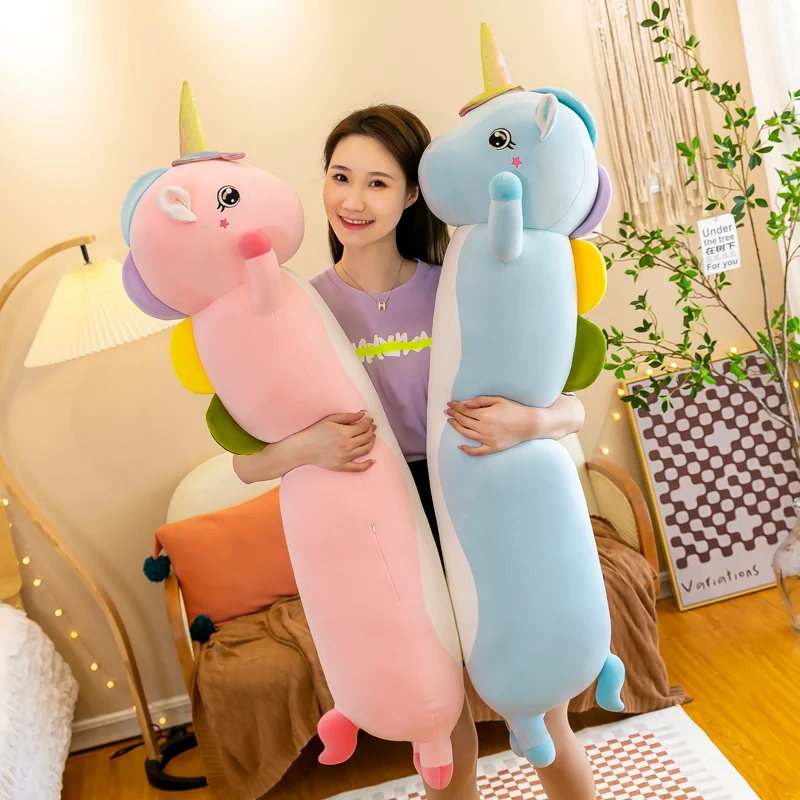 

Huge Giant 70/90/110/130cm Colorful Stuffed Unicorn Plush Toys Dolls For Kids Birthday Valentine's Day Gifts