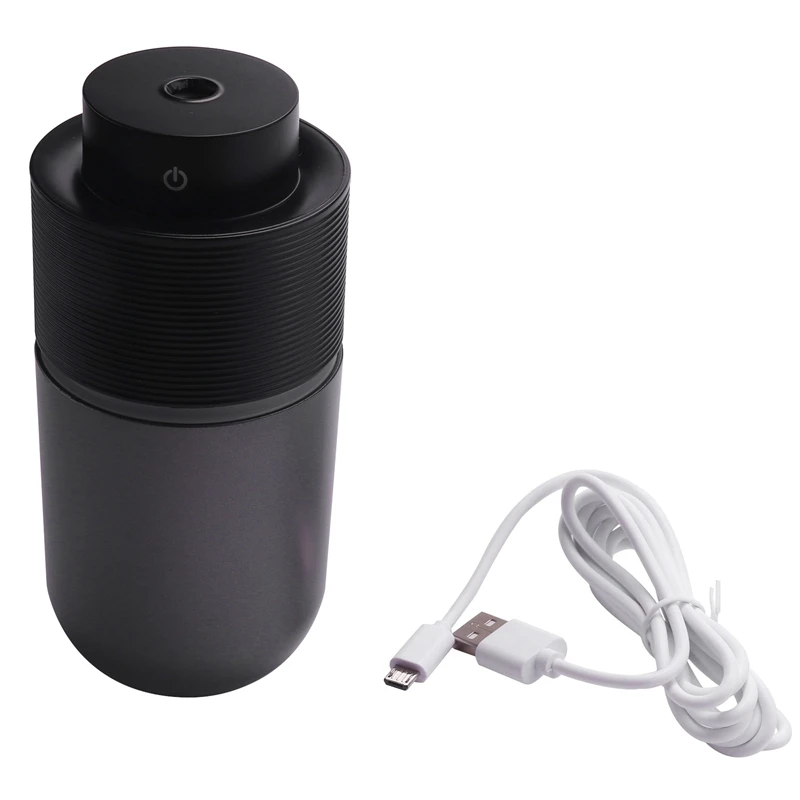 

Usb Car Essential Oil Diffuser Air Freshener,Colorful Led Lights 200Ml Home Aromatherapy Humidifier,Intermittent Mode 7Hours For