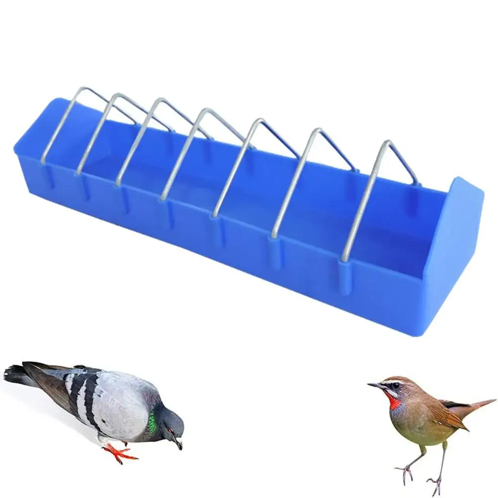 Кормушка для голубей пластиковые утолщенные прочные куриные птицы перепелок