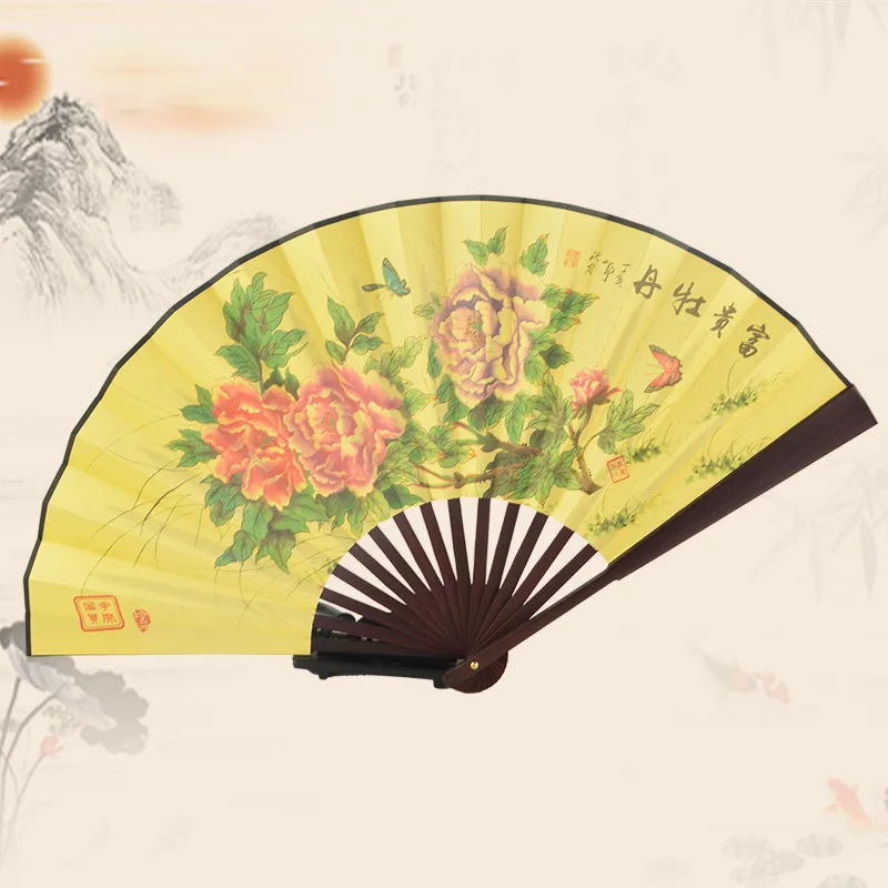 

Винтажный стиль, искусство, подарок, украшение для дома, танцевальный Ручной Веер