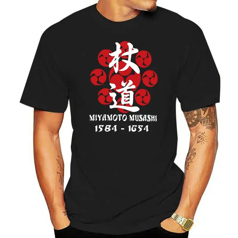 

New Miyamoto Musashi Symbol Japan Samurai Legend Men'S T Shirt Size S-3Xl 2022 New Letter Print Creative Printed Tee Shirt