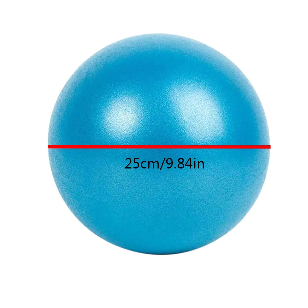 

25CM Anti-Pressure Explosion-Proof Yoga Ball Fitness Gym Balance Fitball Quality Home Training Equipments fitness stability ball
