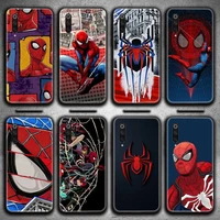 marvel hero spiderman phone case for xiaomi mi note 10 lite mi 9t pro xiaomi 10 cc9 9se