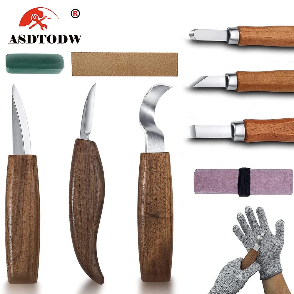 

Wood Carving Tools Chisel Woodworking Cutter Hand Tool Set Wood Carving Knife DIY Peeling Woodcarving