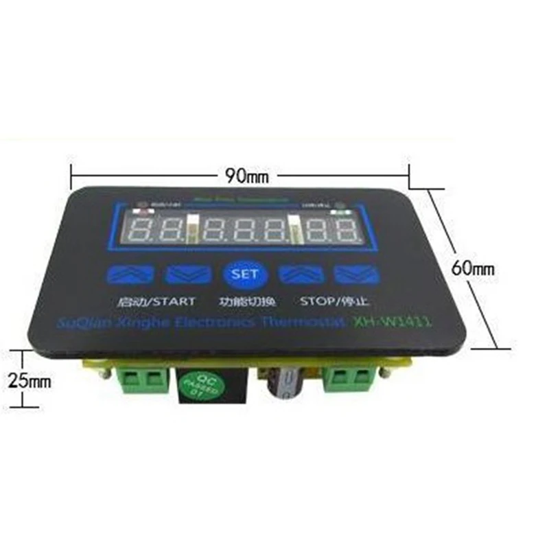 W1411 10A СВЕТОДИОДНЫЙ Цифровой регулятор температуры Датчик переключателя