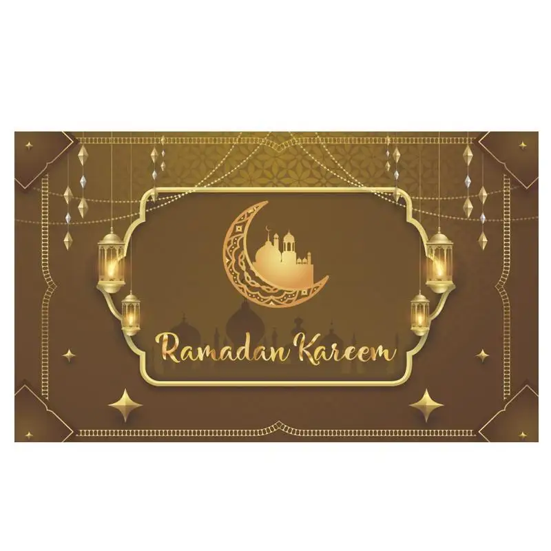 

180X110cm Eid Photography Background Cloth Eid Al-Fitr Party Backdrop Banner 2023 Eid Al-Fitr Wall Tapestry Party Supplies