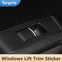 abs chrome car windows lift trim sticker for nissan nv200 nv 200 2009 2020 window lifter cover stickers car styling